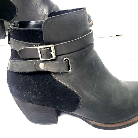 Korks by Kork-Ease Rohit Strap Bootie Black‎ Womans size 7.5 - Picture 4 of 13